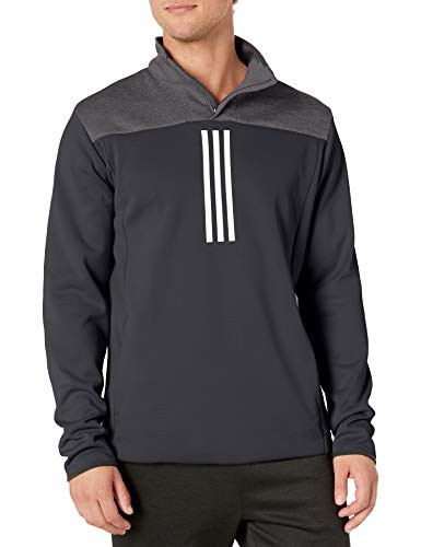 adidas Mens Team Issue Jacket  Black-White  Small
