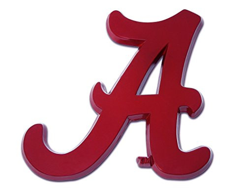 Elektroplate University of Alabama -A- Emblem - Crimson