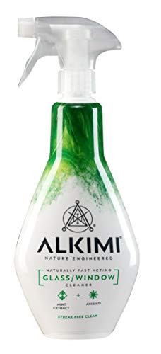 ALKIMI Glass-Window Cleaner with Mint Extract and Aniseed 17 fl oz