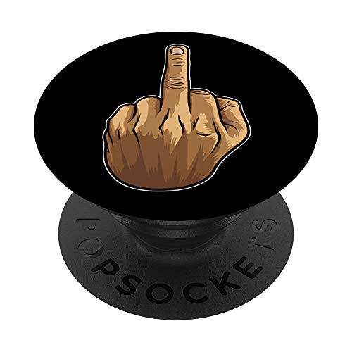 Fuck You - Fuck Off - Middle Finger Offensive Mobile Grip PopSockets Grip and Stand for Phones and Tablets