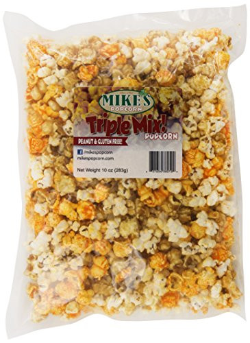 Mikes Popcorn Triple Mix Popcorn  10-Ounce