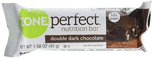Zone Perfect  Double Dark  Chocolate Nutrition Bars  1-58 Ounce  Each -1 Pack of 5 Bars-