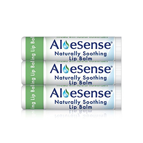 AloeSense Naturally Soothing Lip Balm w-SPF 15  Natural  0-15 oz -3 Count-