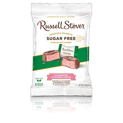 Russell Stover Sugar Free Strawberry Cream 3 oz- Bag Russell Stover Sugar Free Strawberry Cream 3 oz- Bag