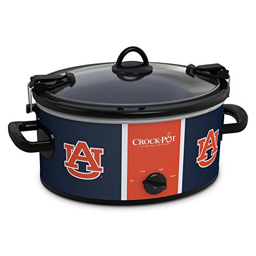 Crock-Pot Auburn Tigers Collegiate 6-Quart Cook & Carry Slow Cooker Crock-Pot Auburn Tigers Collegiate 6-Quart Cook & Carry Slow Cooker