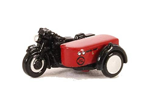Oxford Diecast Nbsa003 Motorbike And Sidecar Royal Mail By Oxford Diecast