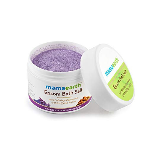 Mamaearth Epsom Bath Salts for Relaxation and Pain Relief Made in the Himalayas- Toxin-free All Natural with Organic Ingredients Mamaearth Epsom Bath Salts for Relaxation and Pain Relief Made in the Himalayas- Toxin-free All Natural with Organic Ingredients