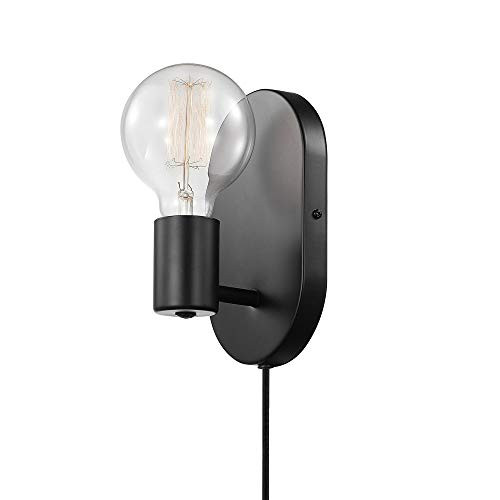 Globe Electric 51488 Novogratz Wall Sconce  Black