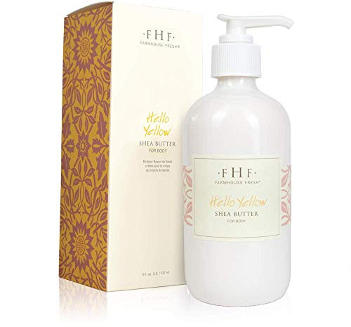 FarmHouse Fresh Hello Yellow Shea Butter  8 Fl Oz
