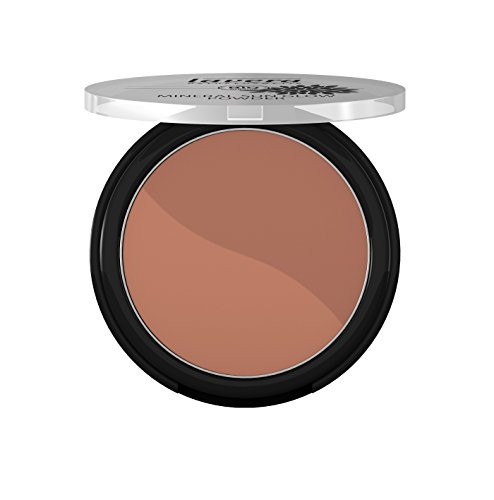 Lavera Mineral Sun Glow Powder Duo  Soft Sunny Glow  Light-Reflecting Bronzing Powder  Natural  Organic Skin Care  Vegan -Sunset Kiss 02- 9g-0-3oz