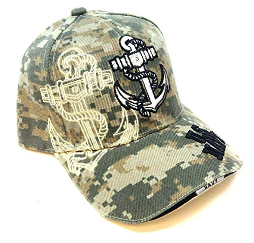Anchor United States Navy Digital Camo Camouflage Hat Cap