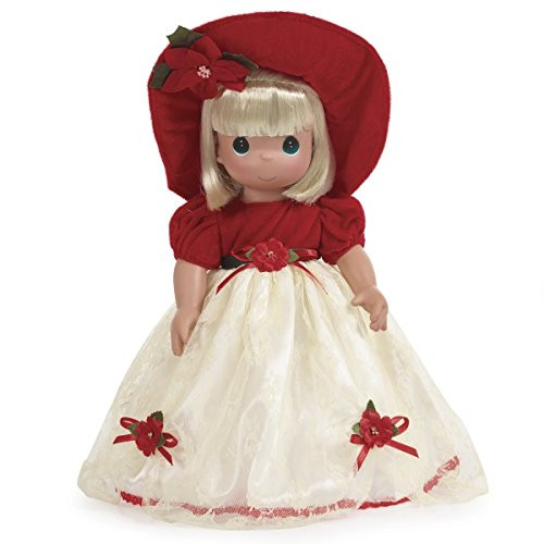 The Doll Maker Precious Moments Dolls  Linda Rick  Most Wonderful Time of The Year  Brunette  16 inch Doll