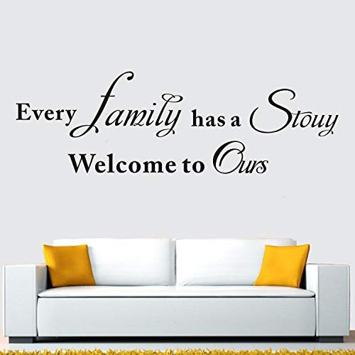 AnFigure Wall Decals Quotes  Family Wall Decals  Living Room Inspirational Home Love Bedroom Women Life Lettering Sayings Art Decor Vinyl Stickers Eve