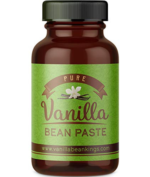 Gourmet Vanilla Bean Paste for Baking and Cooking - Gourmet Madagascar Bourbon Blend made with Real Vanilla Seeds - 8 Ounces Gourmet Vanilla Bean Paste for Baking and Cooking - Gourmet Madagascar Bourbon Blend made with Real Vanilla Seeds - 8 Ounces
