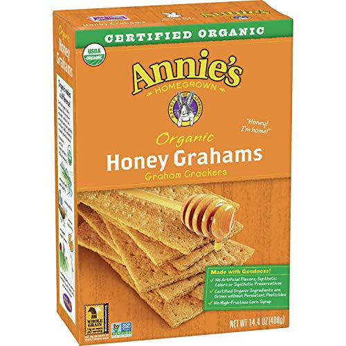 Annies Organic Honey Graham Crackers -Pack of 4-