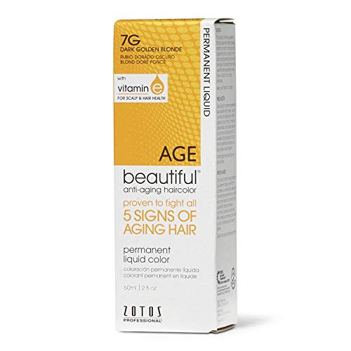 Agebeautiful Liquid 7G Dark Golden Blonde  2-Ounce