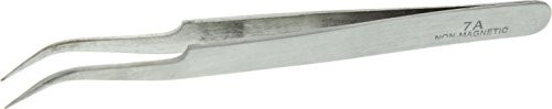 SE - Tweezers - Curved  Fine Point  7a  4-75in- - 7A-TWC