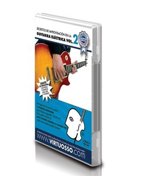 Virtuosso Electric Guitar Improvisation Method Vol-2 -Curso De Improvisación Guitarra Eléctrica Vol-2- SPANISH ONLY