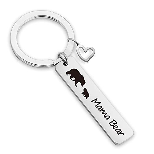 EIGSO Mama Bear Keychain Sweet Family Personalized Mama Bear Jewelry for Mother Wife Grandma -Mama Bear 1 KR- EIGSO Mama Bear Keychain Sweet Family Personalized Mama Bear Jewelry for Mother Wife Grandma -Mama Bear 1 KR-