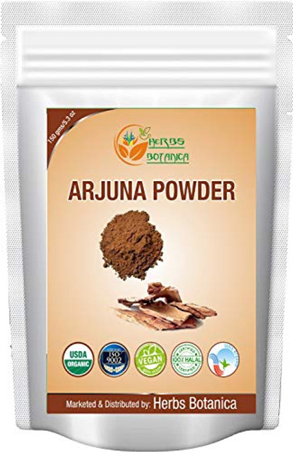 Herbs Botanica Arjuna Bark Powder -Terminalia Arjuna- 5-5oz 150 g - Zip Lock Pouch Traditional Rejuvenative Arjun Ki Chhaal Herbs Botanica Arjuna Bark Powder -Terminalia Arjuna- 5-5oz 150 g - Zip Lock Pouch Traditional Rejuvenative Arjun Ki Chhaal