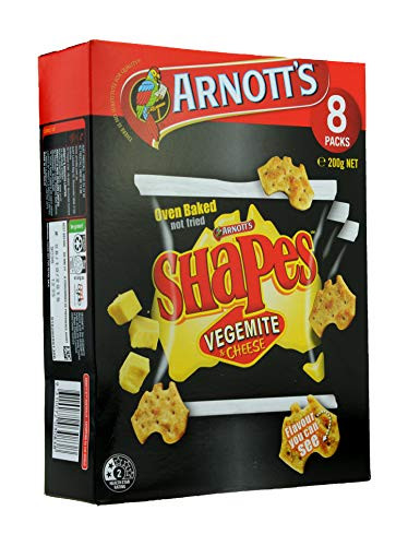 Arnotts Shapes  Vegemite and Cheese  8 Pack