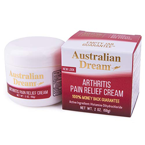 Australian Dream Arthritis Pain Relief Cream 2 oz- Jar Soothing Relief for Minor Aches and Pains Odor-Free Non-Greasy Non-Burning Muscle and Jo Australian Dream Arthritis Pain Relief Cream 2 oz- Jar Soothing Relief for Minor Aches and Pains Odor-Free Non-Greasy Non-Burning Muscle and Jo