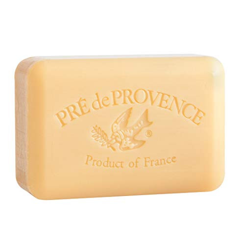 Pre de Provence Artisanal French Soap Bar Enriched with Shea Butter  Sandalwood  250 Gram