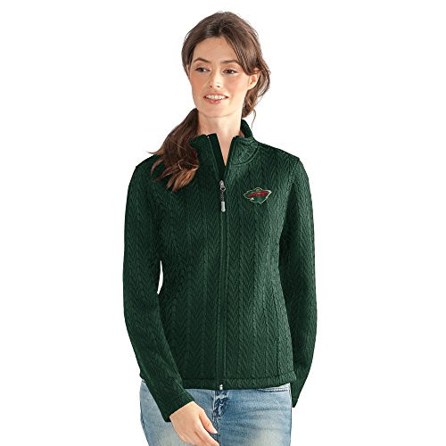 G-III Womens Crossover Full Zip Jacket  Green  Medium