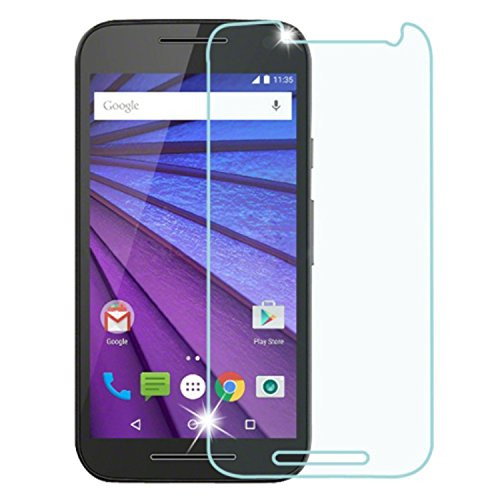 MyBat Tempered Glass Screen Protector for Motorola Moto G 3rd Gen - Retail Packaging - Clear