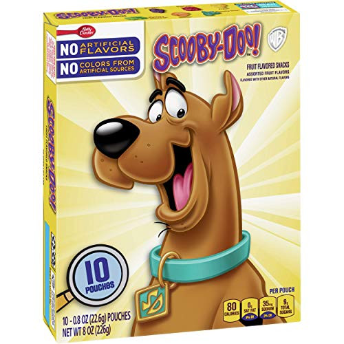 Betty Crocker Scooby Doo Snacks Fruit Snacks  10 ct  8 oz -Pack of 8-