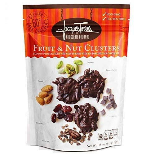 Jacques Torres by Chocolate Orchard Fruit and Nut Clusters - 18oz