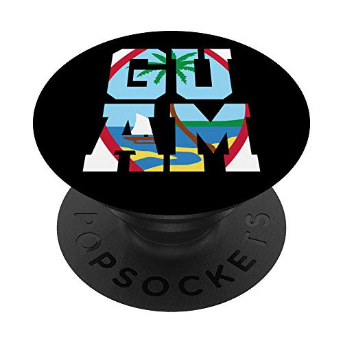 Guam Country Seal PopSockets PopGrip Swappable Grip for Phones and Tablets