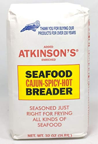 Atkinsons Seafood Breader Cajun-Spicy-Hot 2 Lbs-