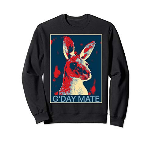 Australia GDay Mate Shirt Funny Kangaroo Australian Symbol Sweatshirt Australia GDay Mate Shirt Funny Kangaroo Australian Symbol Sweatshirt