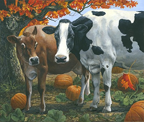 Posterazzi Autumn winds Poster Print by John Bindon  -13 x 6-