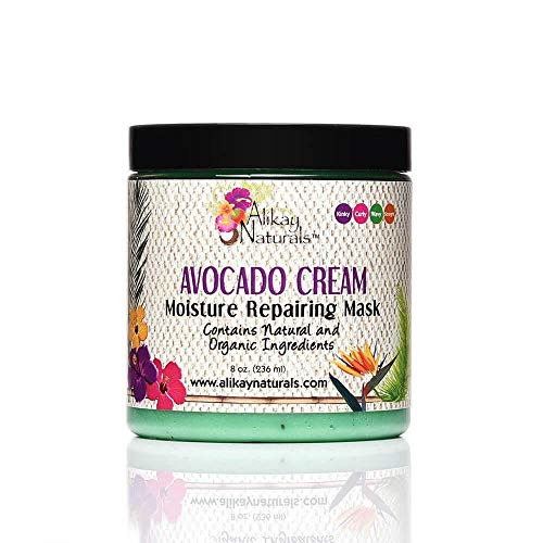 Alikay Naturals Avocado Cream Moisture Repairing Hair Mask  8 Ounce