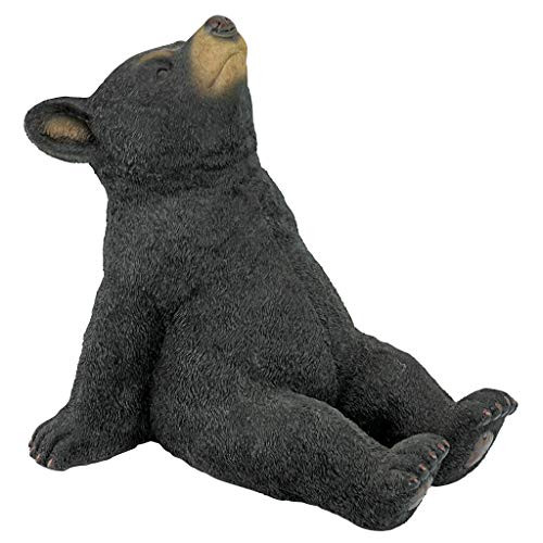 Design Toscano Catching Rays Bear Cub Statue Design Toscano Catching Rays Bear Cub Statue