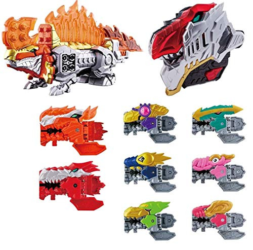 SENTAI Bandai Kishiryu Ryusoulger DX Ryusoul Changer and DX Ryusoul Set 03 - 04 and Kishiryu Series 06 DX DimeVolcano Set of 4 Lucky Bag Asorted Toy