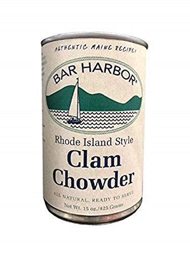 Bar Harbor Rhode Island Style Clam Chowder  15 oz  6 Count