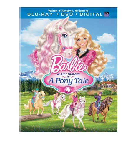 Barbie and Her Sisters in A Pony Tale -Blu-ray-