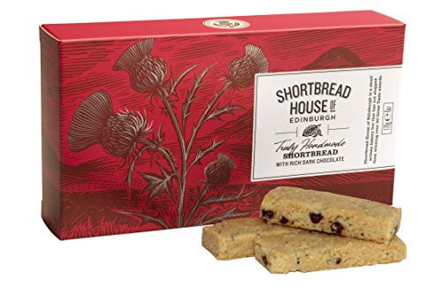 Shortbread House of Edinburghs Chocolate Chip Shortbread Fingers -Pack of 3-