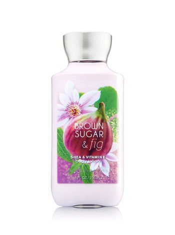 Bath and Body Works Brown Sugar and Fig Pleasures Collection Body Lotion 8 oz