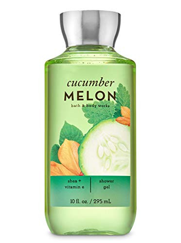 Bath and Body Works Cucumber Melon Shower Gel  10 Ounce  Blue