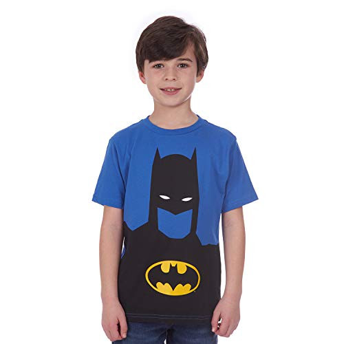 DC Comics Boys Little Batman T-Shirt  Blue  7