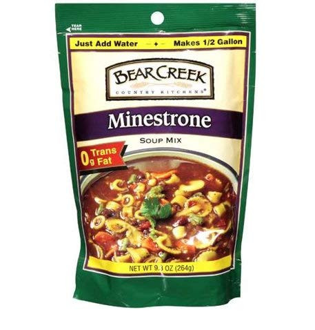 Bear Creek Minestrone Soup Mix -9-3 oz ea- 2 Pack
