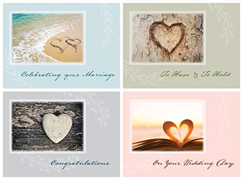 Christian Wedding Greeting Cards - KJV Scripture - Box Set of 12  To Have and To Hold