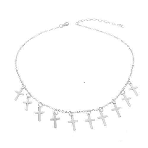 Bohemia Womens Star Choker Necklace 