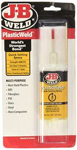 J-B WELD 50132 J-B Plastic Weld Syringe  6-Pack