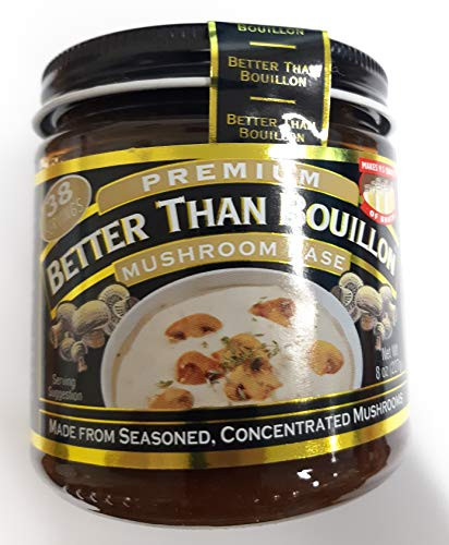 Better Than Bouillon Premium Mushroom Base  8 Ounce -Pack of 6-
