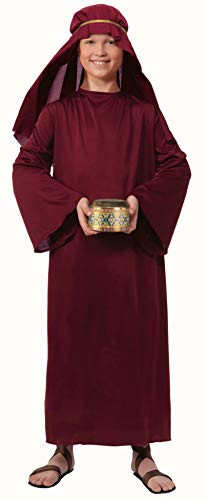 Forum Novelties Biblical Times Shepherd Burgundy Costume Robe  Child Large